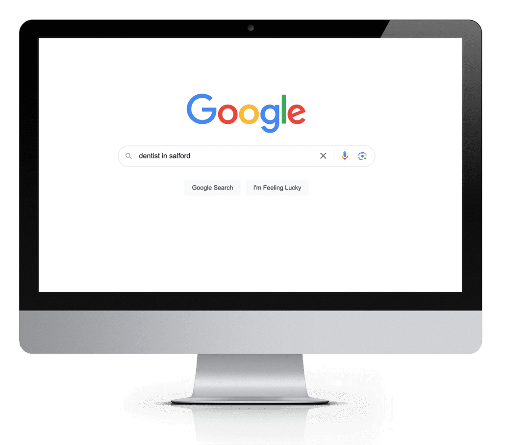 Google on iMac