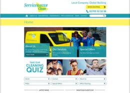 Servicemaster Swansea Website Design