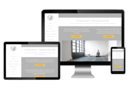 webdesign Lila Yoga Haarlem