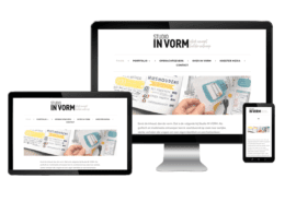 Website vormgeving voor In Vorm Driehuis