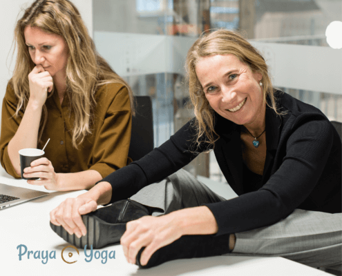 Website ontwerp voor Prayayoga Haarlem