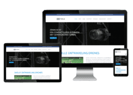 Webdesign voor skytools drone verhuur en lease