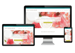 Webdesign huidverzorging en cosmetica