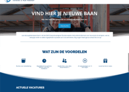 Homepage werkenbijvandelft door Nettl Waalwijk