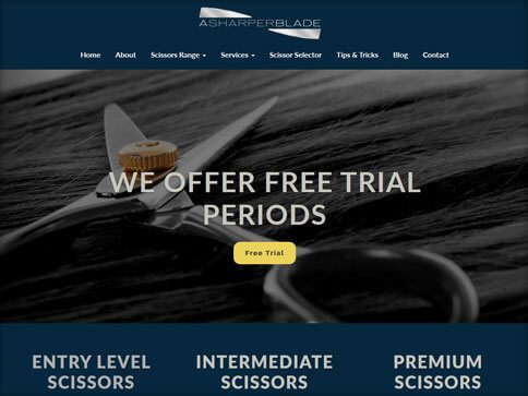 A sharper blade website