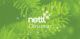 Nettl Christmas header, green overlay pine trees with christmas illustrations