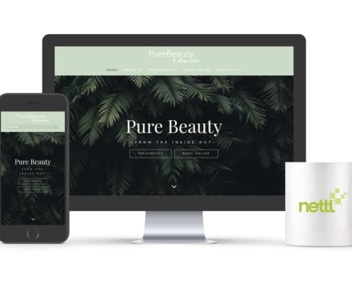 Pure Beauty Website