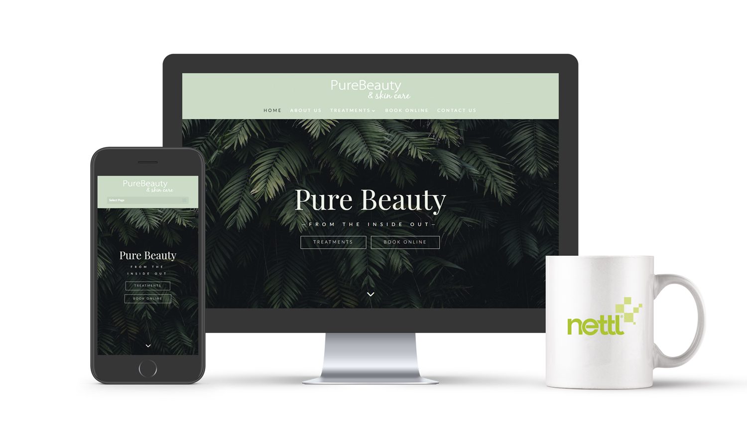 Pure Beauty Website