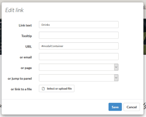 Editing content with Brambl 8 Brambl client editing links