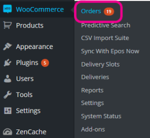 Managing webshops 10 WooCommerce orders