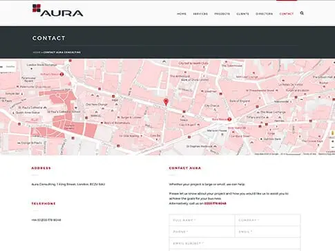 Aura Website SEO by Nettl Melbourne