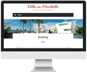 Hospitality booking website