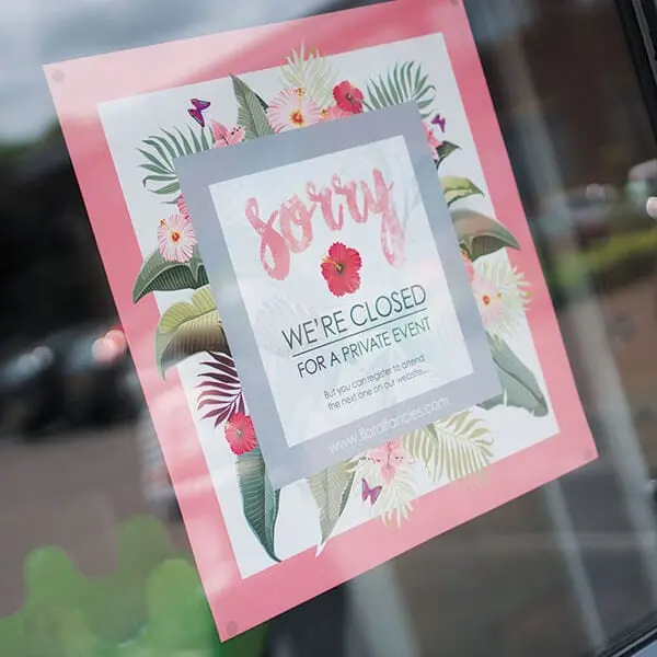 Private-Event-Poster - Private Event Poster