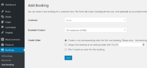 Adding bookings 1 - screenshot 124