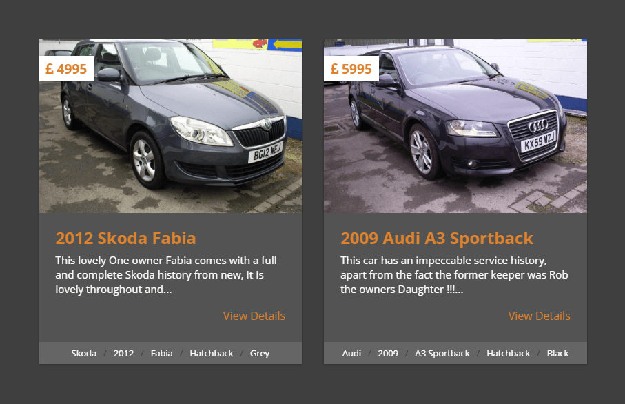 Directory Options 2 Nettl :Directory - Archive Layout Grid View