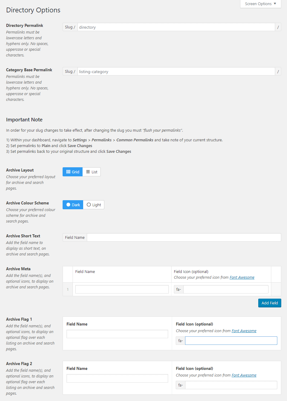 Directory Options 1 Nettl :Directory - Options