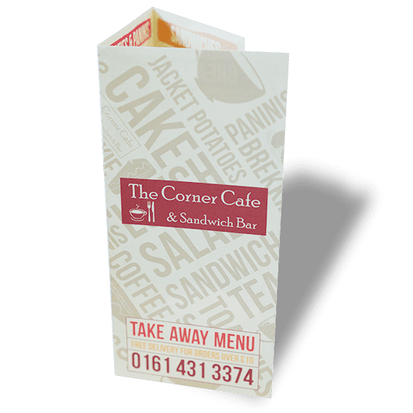 menu printing - Roll Fold Leaflet icon