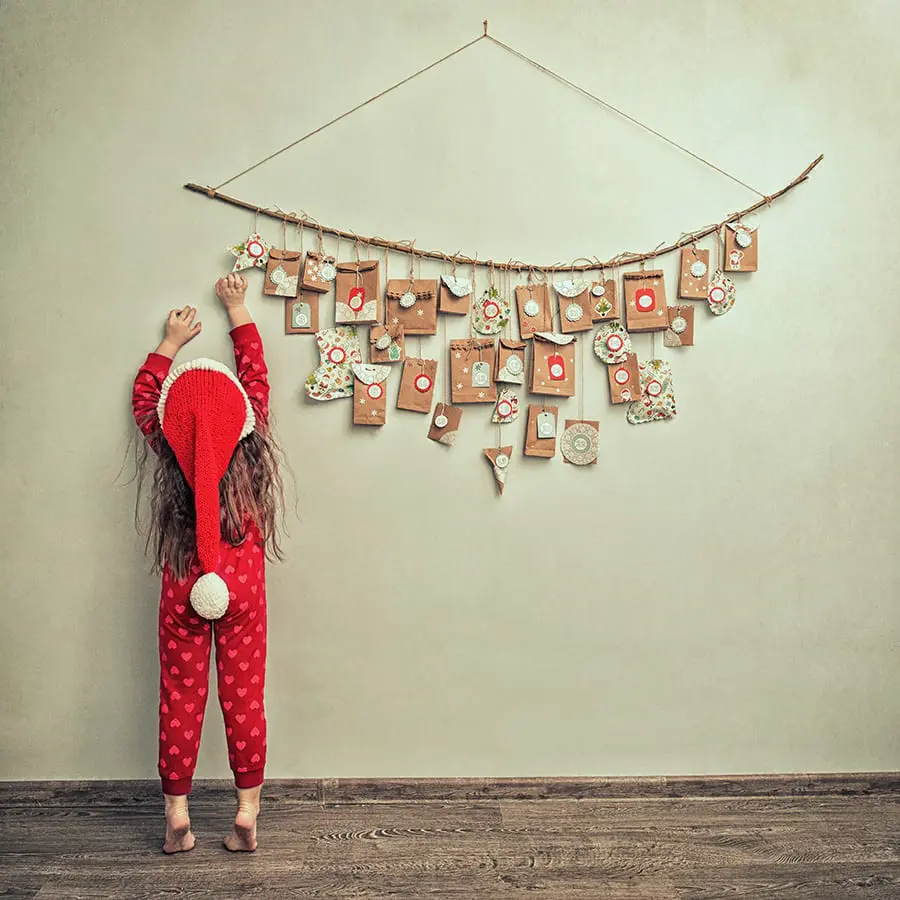Traditional Advent Calendar Design