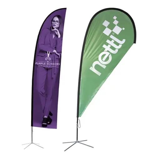 Printed promotional flags