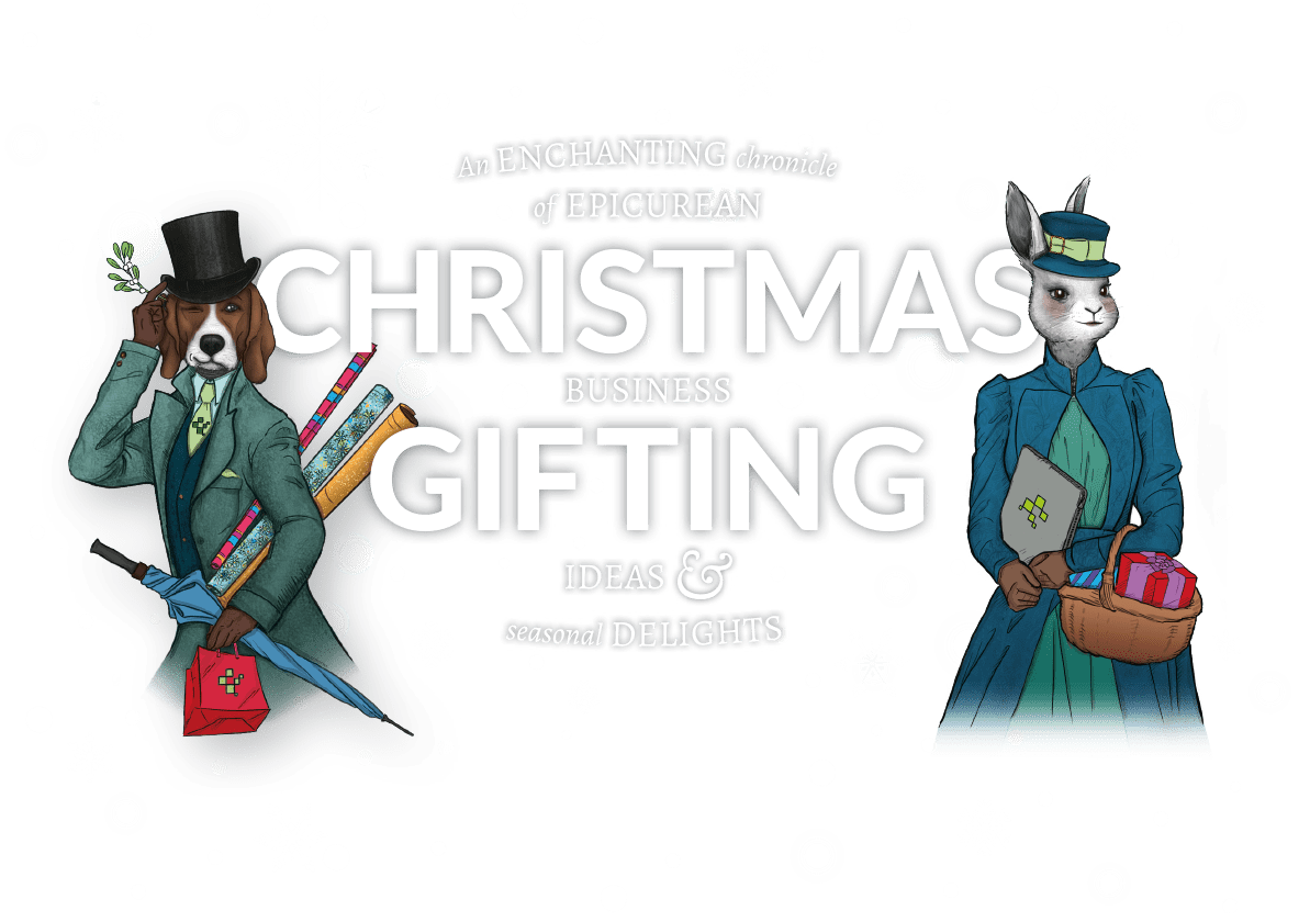 Christmas Cards - Christmas gifting banner snow