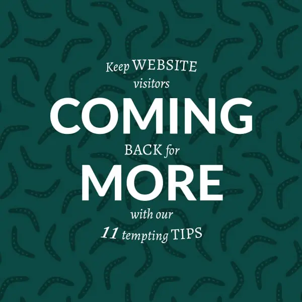 coming back for more logo