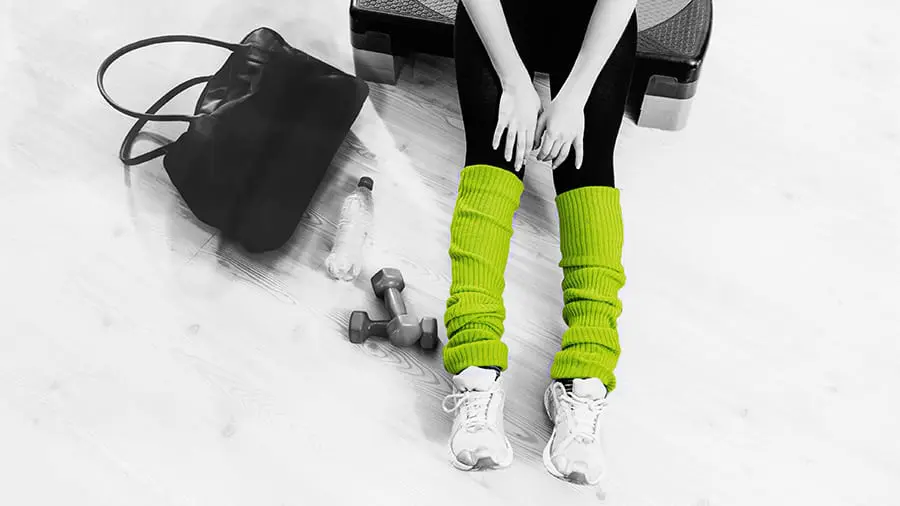 - leg warmer green 900 1