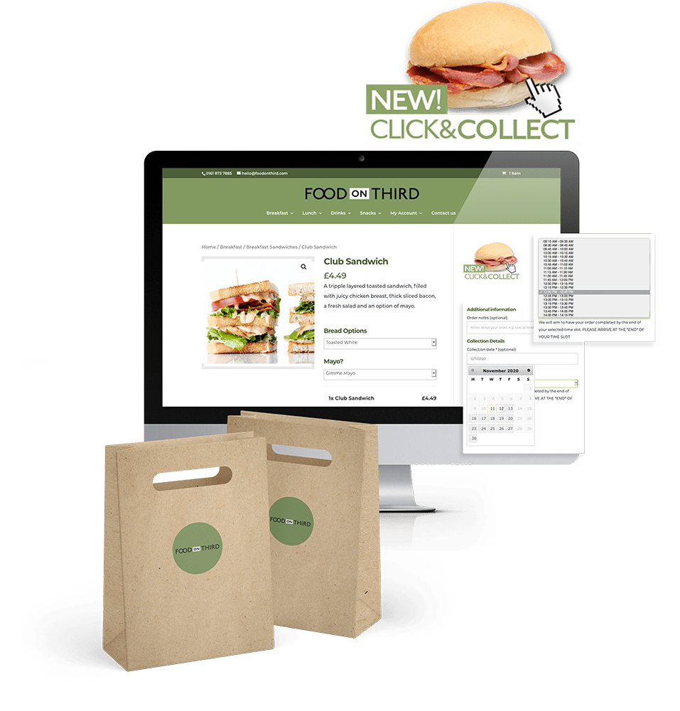 click and collect - click collect header