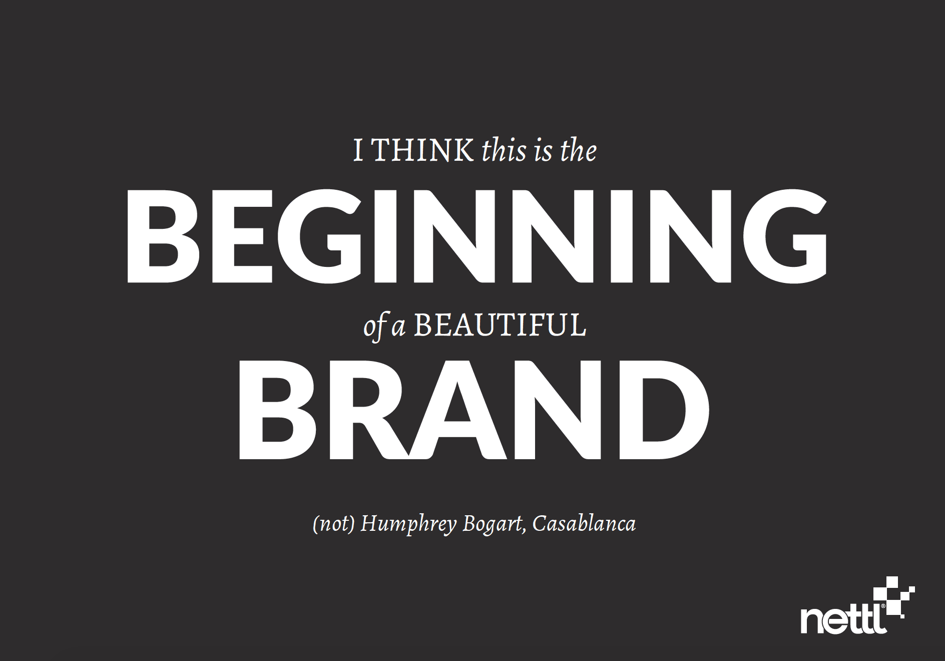 brand guidelines - New Brand with Nettl
