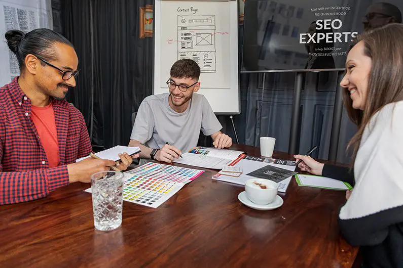 business website - Birmingham design meeting