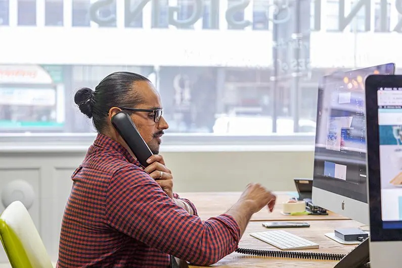 business website - Birmingham working with clients