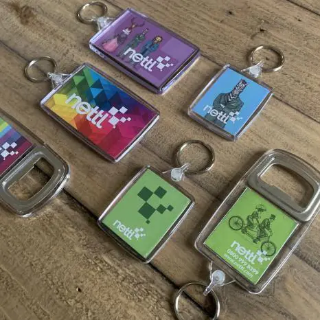 Branded merchandise for the home - Keyrings 2