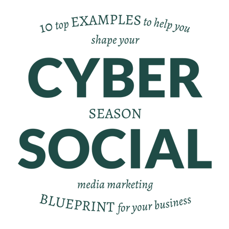 cyber weekend social media