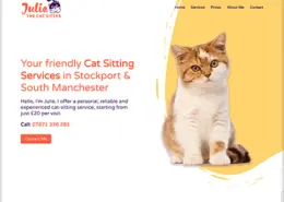 cat sitter stockport - julie img1