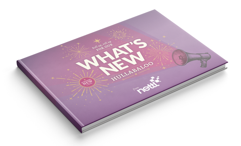 whats new - Nettl Whats New Mockup