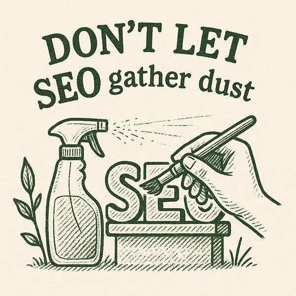 don't let seo gather dust