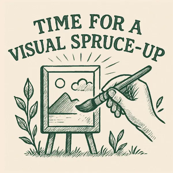 time for a visual spruce up