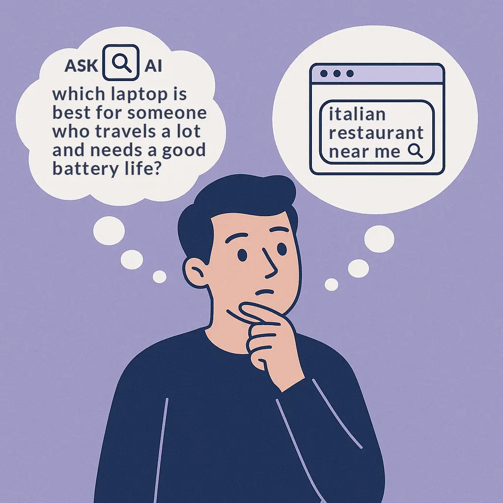 ask-ai ai search vs google search examples