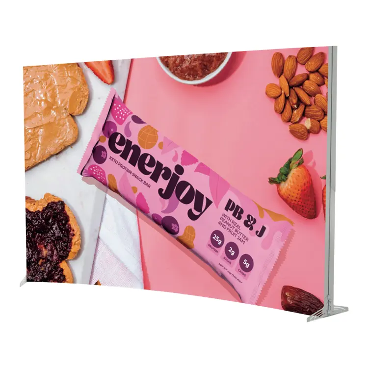 printed led lightboxes - Curved