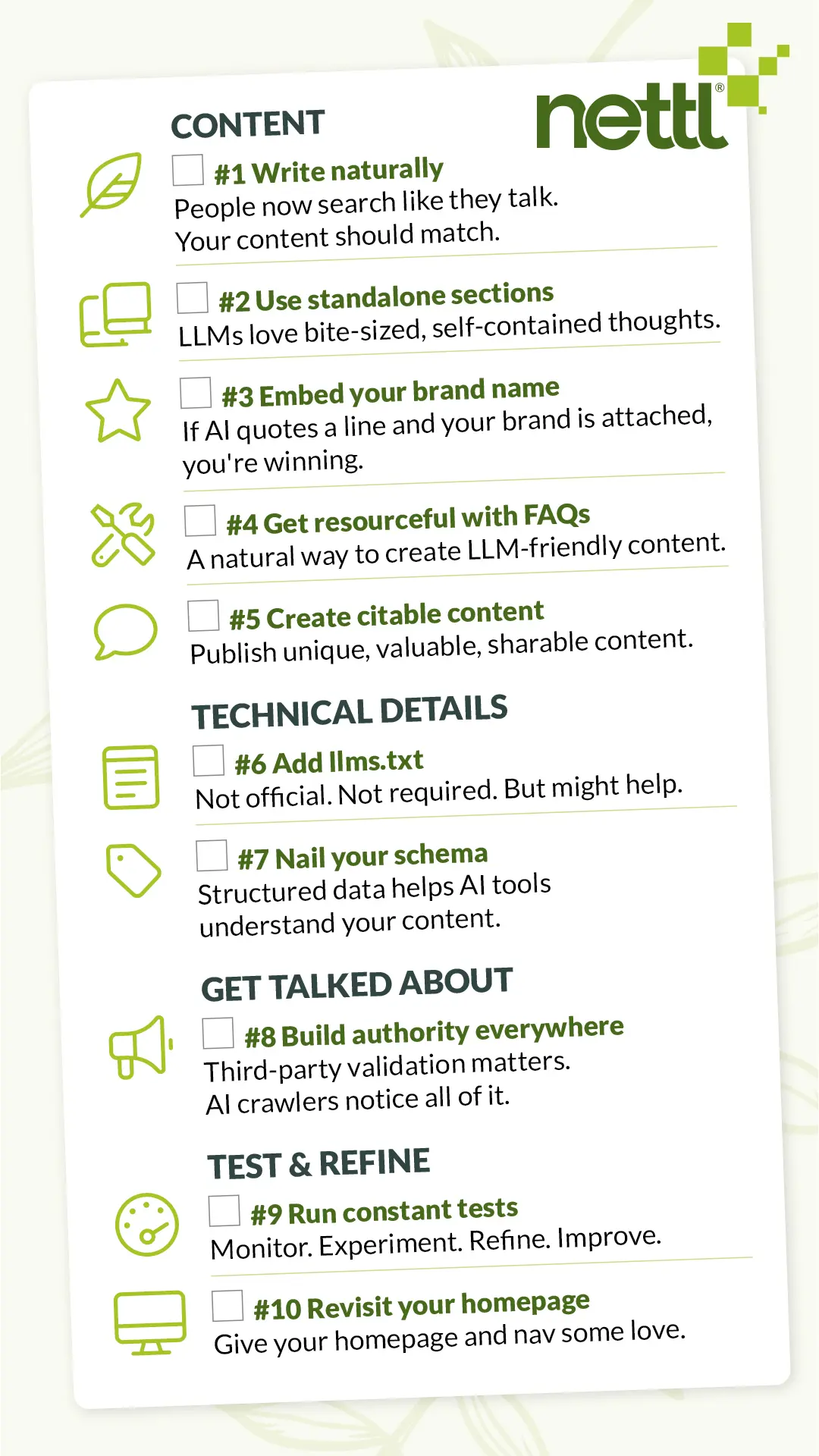- SEO Checklist 1