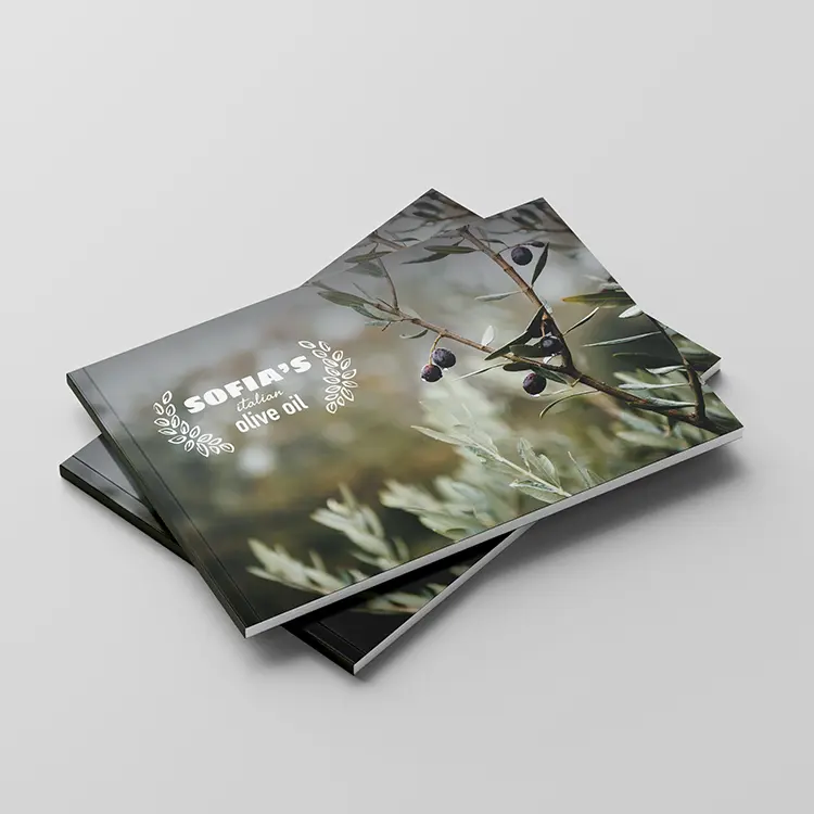 Perfect Bound Booklet - A5 Landscape Perfect Bound Booklet WEB