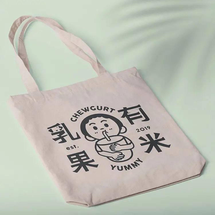 Reusable tote bag mockup template - Tote Bag WEB