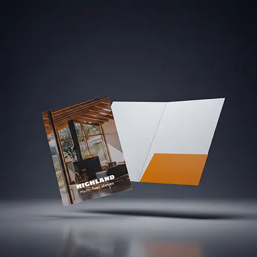 presentation folders - FF Matt Glued Folder