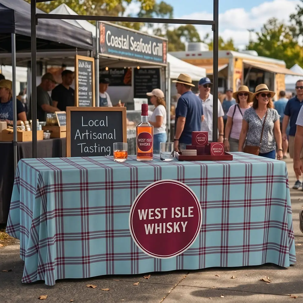 Custom printed tablecloths