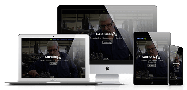 web design birmingham carford responsive website