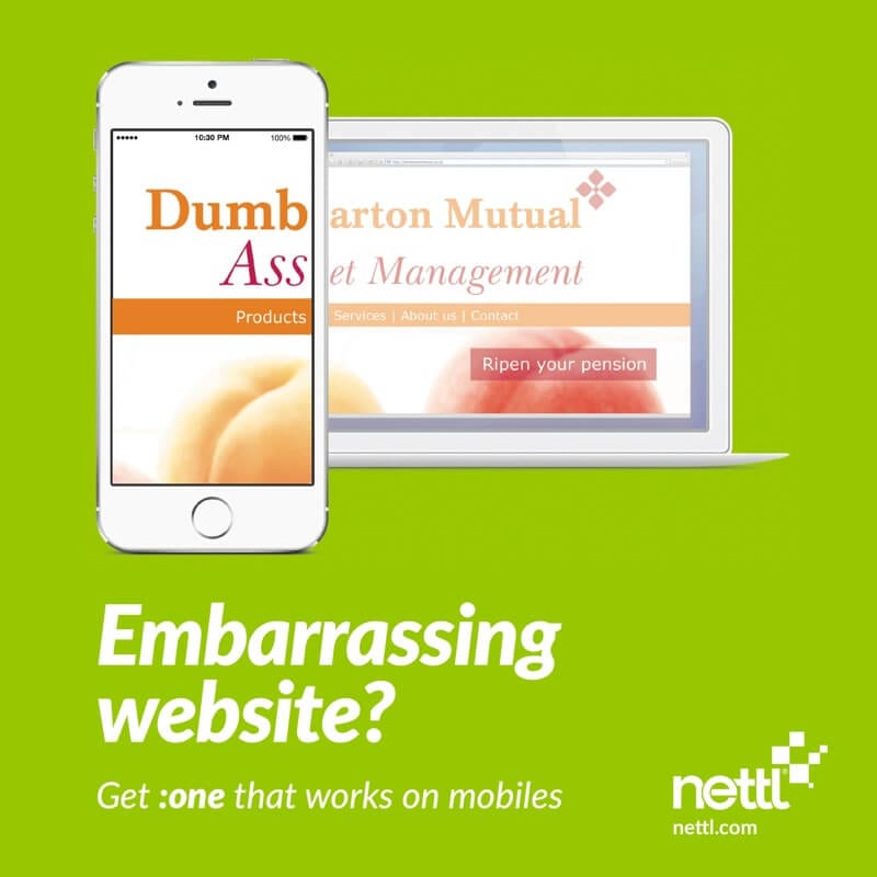 Website fail