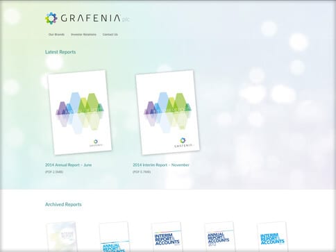 - grafenia pages reports