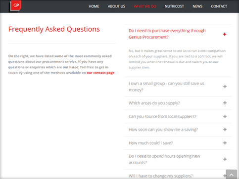 - Genius Procurement Frequently Asked Questions