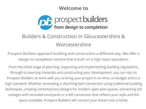 - Prospect Builders About Us
