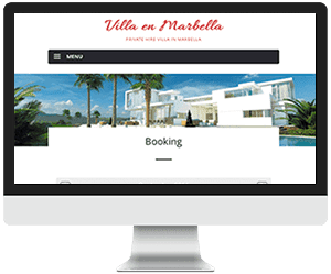 Hospitality booking website