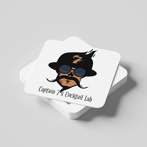 Pub and bar beer mats